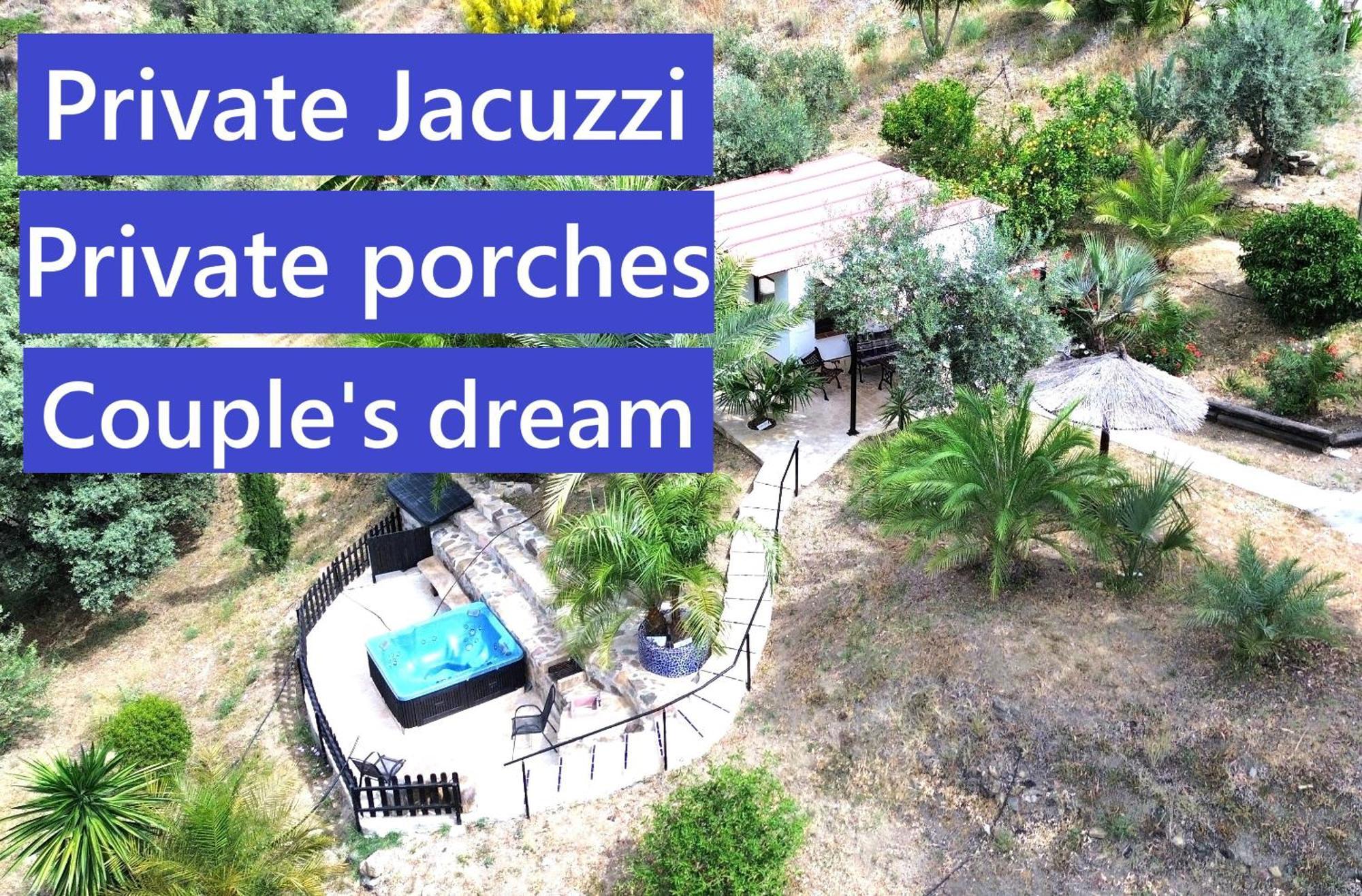 Private Detached Chalet With Own Jacuzzi Mi Dushi Tolox Kültér fotó